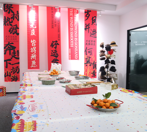 巧手包饺子 共聚企业温情时光