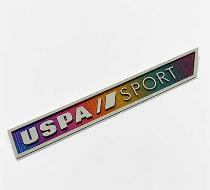 塑美式运动格调 ——USPA SPORT 高频塑胶标专项设计案例